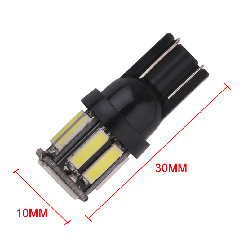 T10 7020 10SMD with whiteboard car LED width light reading light W5W 10