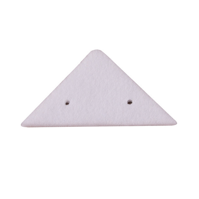 Triangular Cotton Double-Sided Glass Wipe Accessories Household Glass Cleaning High-rise Building Window Wipe Accessories Triangular Cotton Sheet