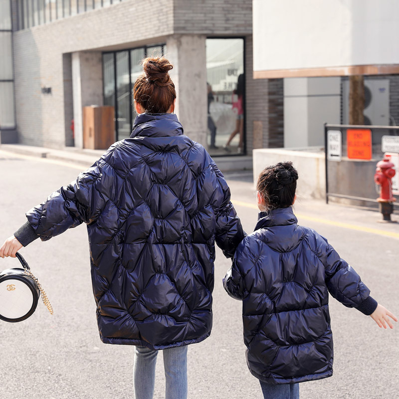Micro-parent Down Jacket Winter 2019 New Large Size Loose Down Jacket Net Celebrity Shake Tone Micro-business Explosions 1938