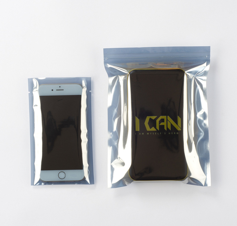 Anti-static Bag Flat Mouth 6*8CM Anti-static Shielding Bag Digital Product Packaging Bag Can Be Customized with Any Size