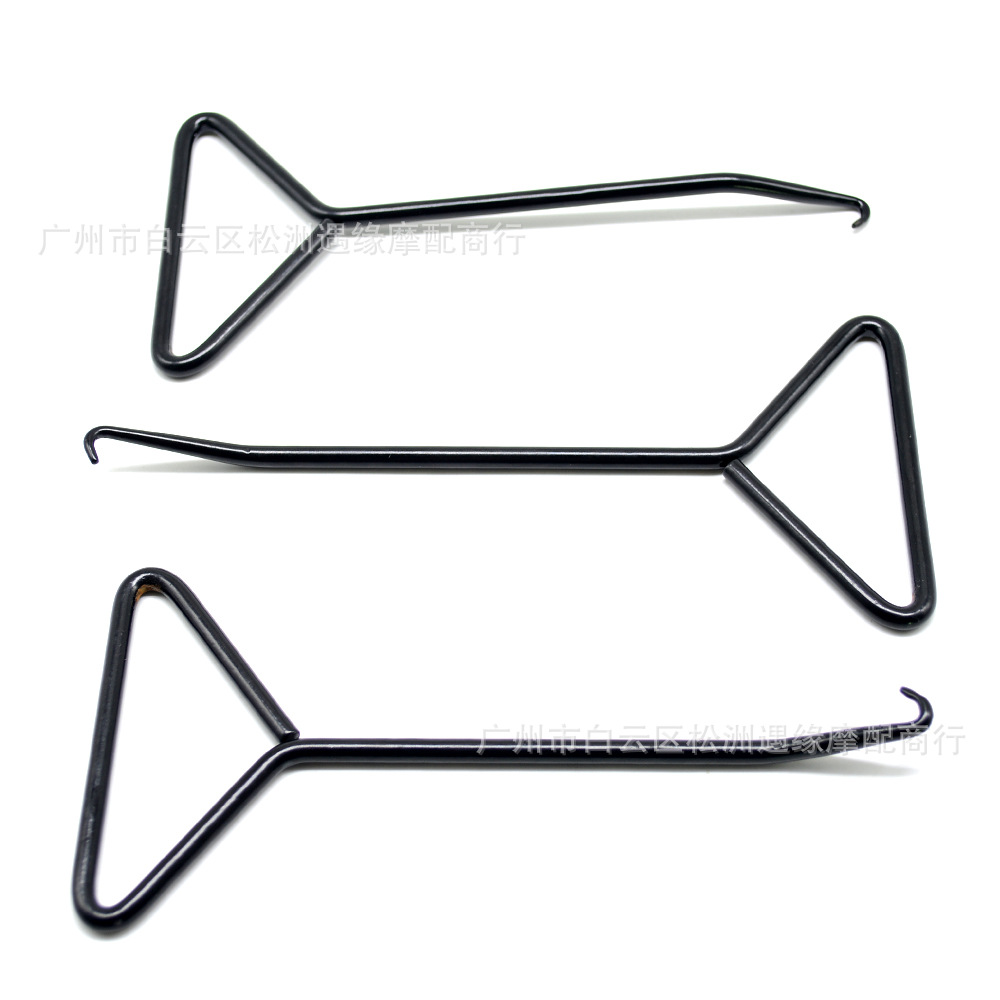 Motorcycle modified exhaust pipe thickened tension spring pull hook exhaust pipe spring hook Scorpio tension spring stainless steel