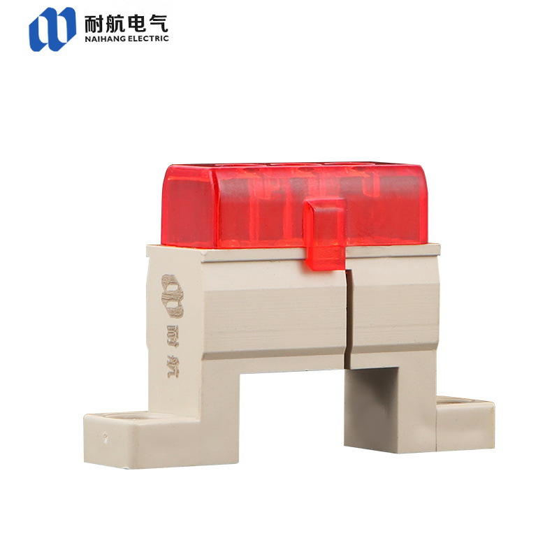 New Xinjiang Type Terminal Box with Snap-on Type NHA-10 3-hole 7*11 Terminal Block Copper Strip Distribution Box Cabinet