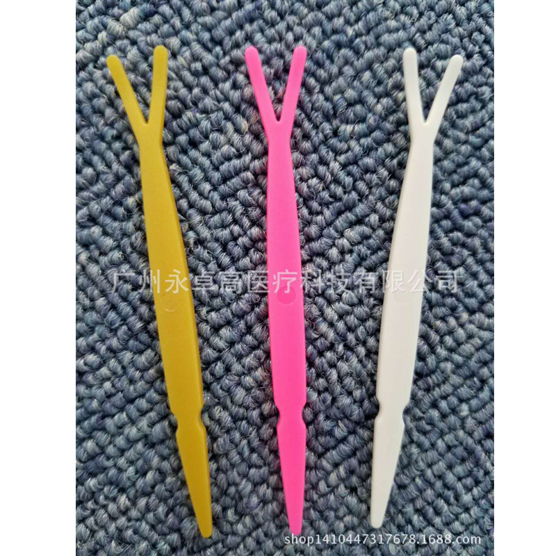 Factory direct double eyelid Y forming stick Y fork shaping Fork Double eyelid paste auxiliary tool small fork wholesale