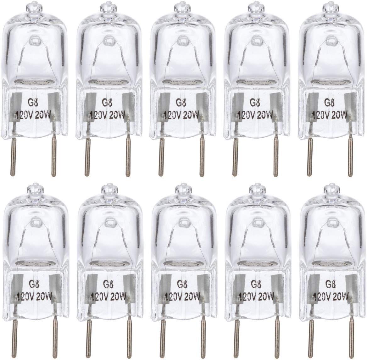 Лампа G8 120V 20W маленького размера галогенная лампа для подсветки