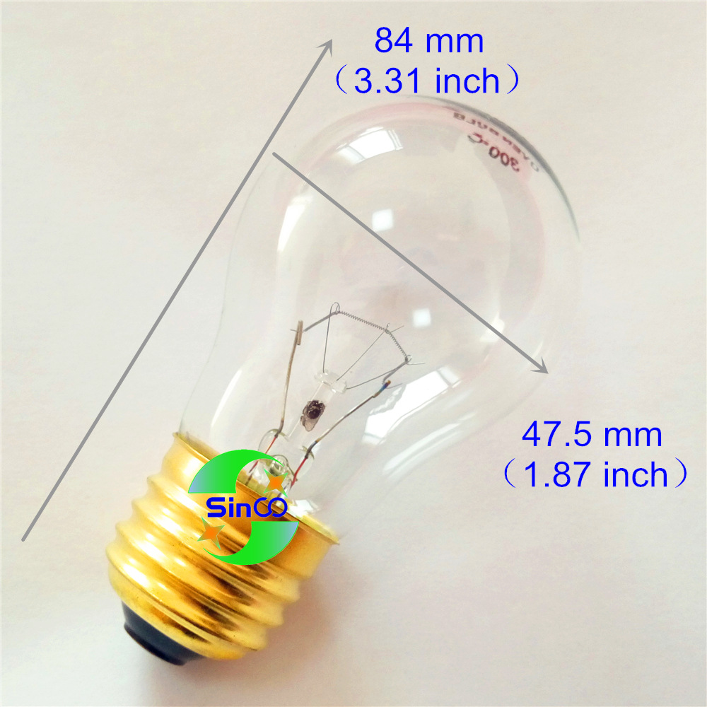 40A15/CL 110V-120V40W E26 oven bulb Appliance Bulb American standard bulb