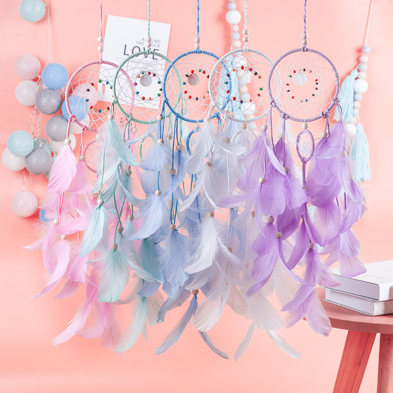 Sansheng III Dream Catcher Wind Bell Hanging Room Decoration Pendant Handmade Creative Gift