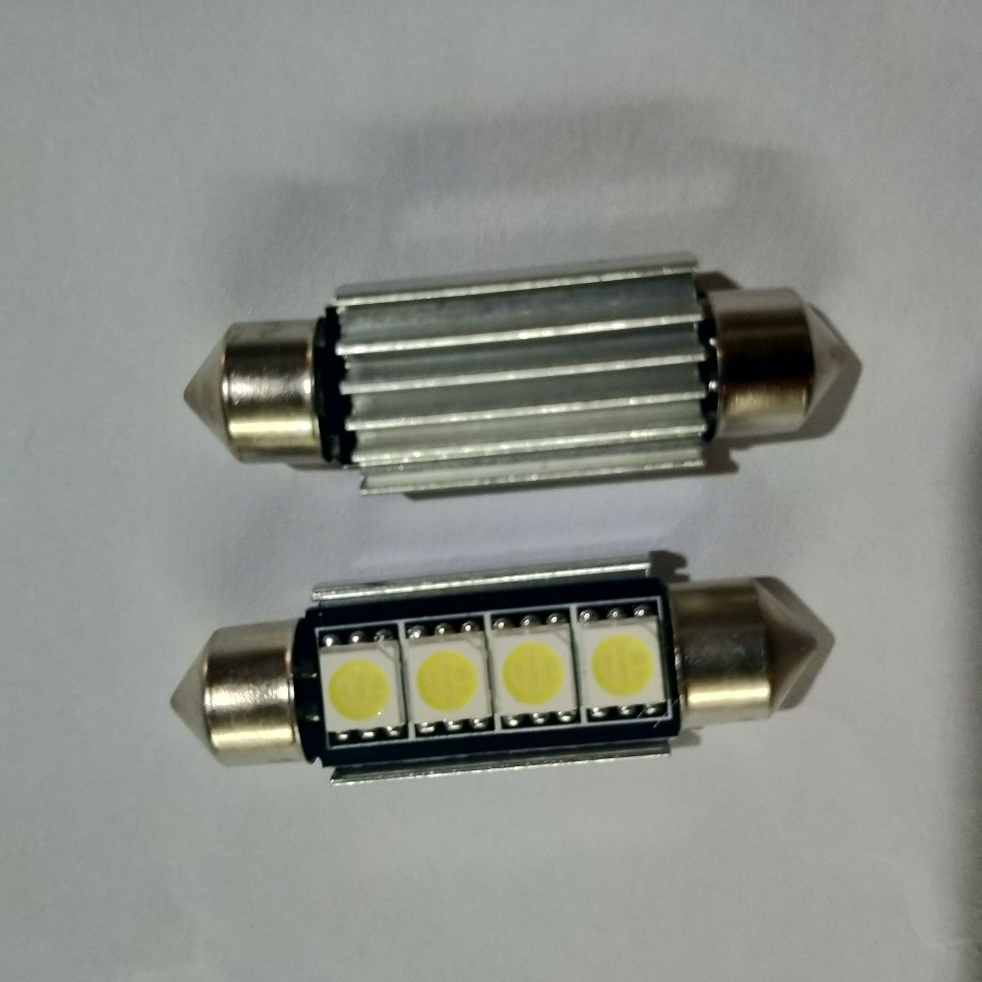 Двойной наконечник 5050 4SMD алюминиевый декодирующий потолочный светильник для чтения