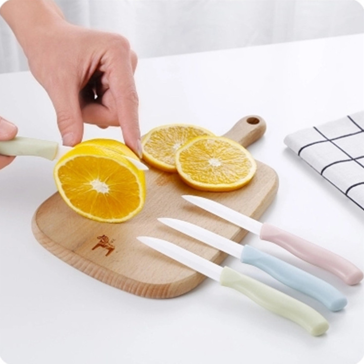 Ceramic fruit knife portable household peeler creative kitchen knife ceramic knife fruit knife knife knife