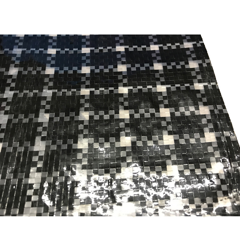 Banglitong waterproof canvas tarpaulin 150g black and white plaid greenhouse film greenhouse cloth breeding film transparent anti-aging