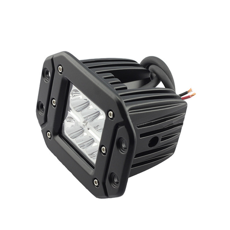 Cross-border Amazon ebay hot sale 24W wide edge square led work light off-road vehicle truck engineering vehicle modified car