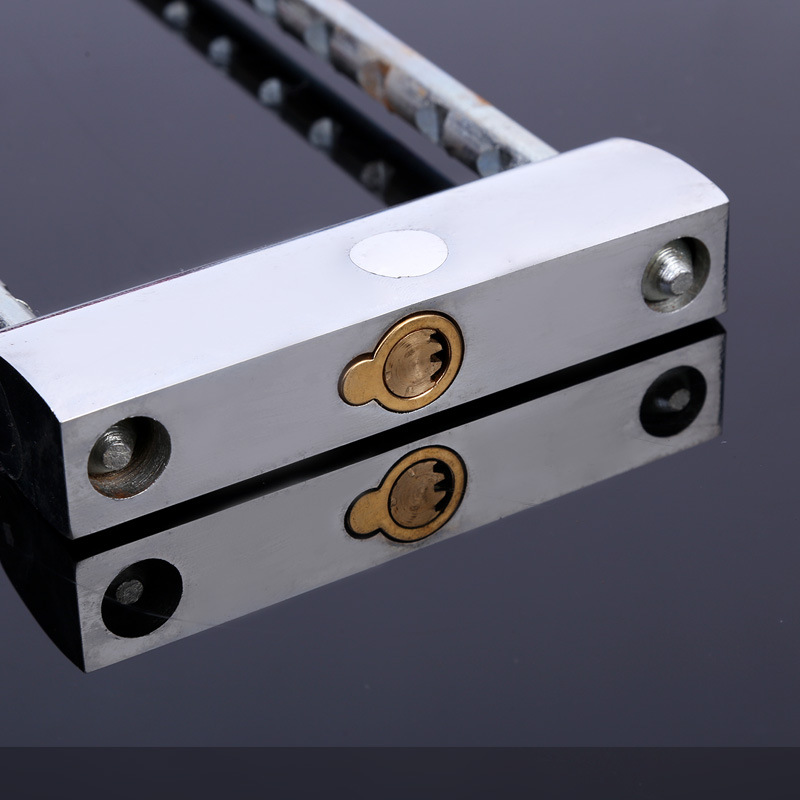 Glass door lock U-shaped door lock for shops glass door double door lock motorcycle lock shopping mall door lock door U-shaped lock