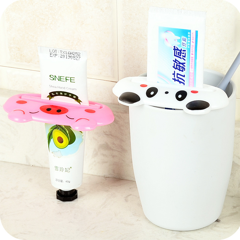 Creative Cartoon Animal Shape Manual Toothpaste Squeezer Korean Lazy Cosmetics Facial Cleanser Squeezer