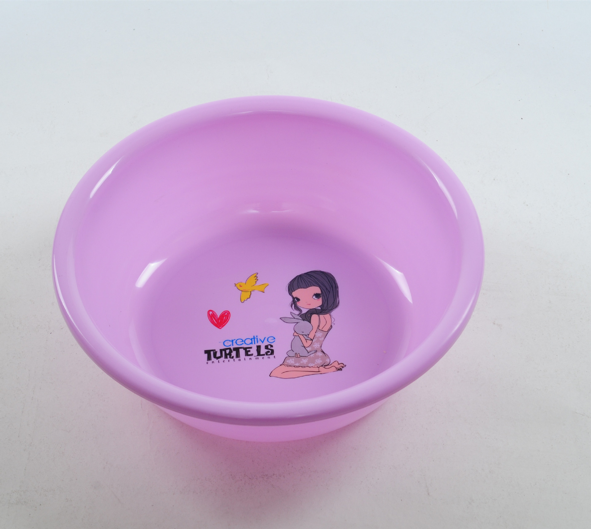 Supply plastic basin advertising basin promotional basin giveaway basin household washbasin printable logo advertising