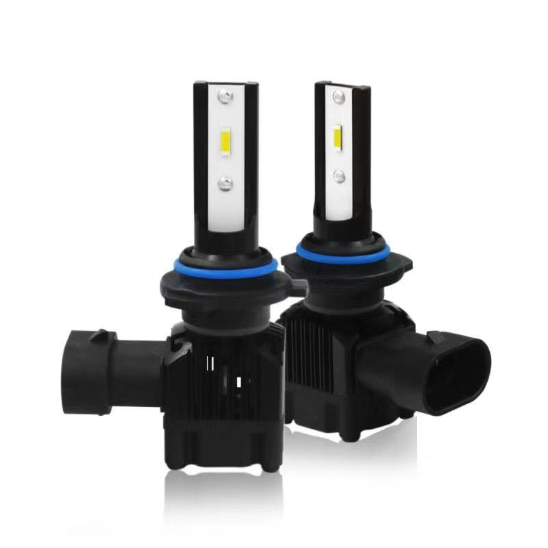 Cross-border Dedicated MINI Square CHuck witH Fan, Hot-selling Car led H4 HeadligHt, Far and Low Beam Integrated