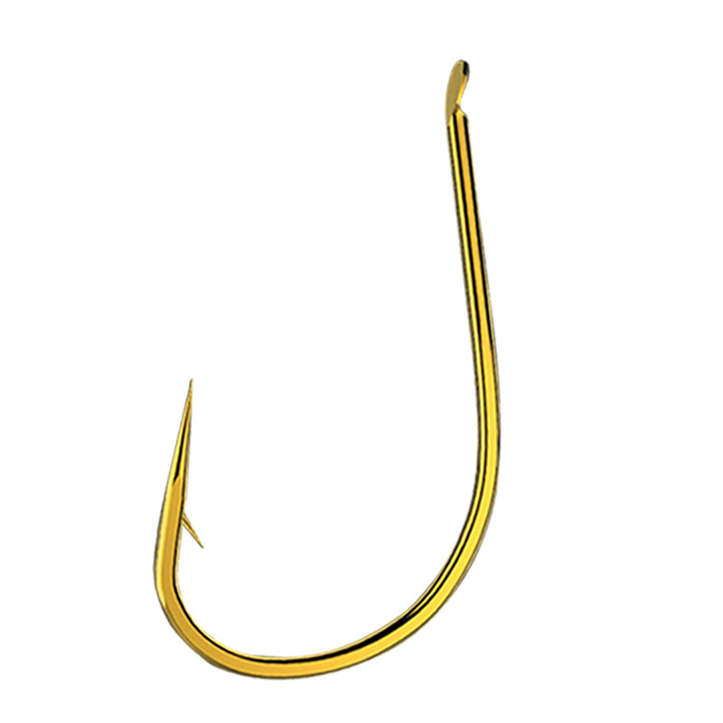 Flat hit Jinhaixi fish hook with thorn without thorn cocked mouth explosion fish hook bionic string hook bulk fish hook fishing gear wholesale