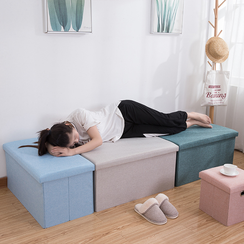 Storage stool storage stool adult sofa stool home stool fashion creative storage box footstool shoe changing stool