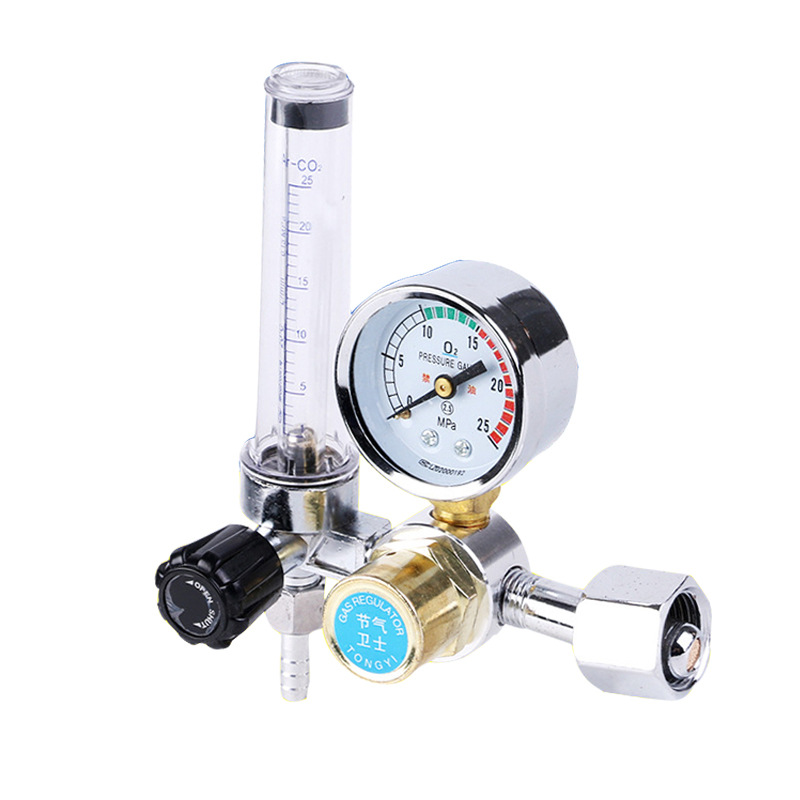 [Source Factory] Argon Gas Pressure Reducer Gas Pressure Relief Valve Cylinder Pressure Relief Valve Argon Gas Gauge Argon Arc Welding Gauge High Pressure