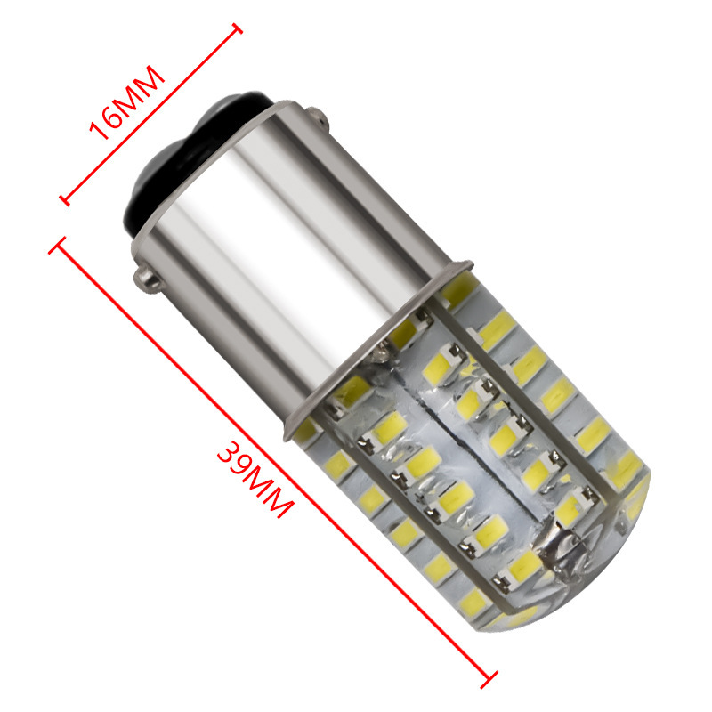 1156 1157 3014 48SMD силиконовый стоп-сигнал авто LED поворотная угловая лампа