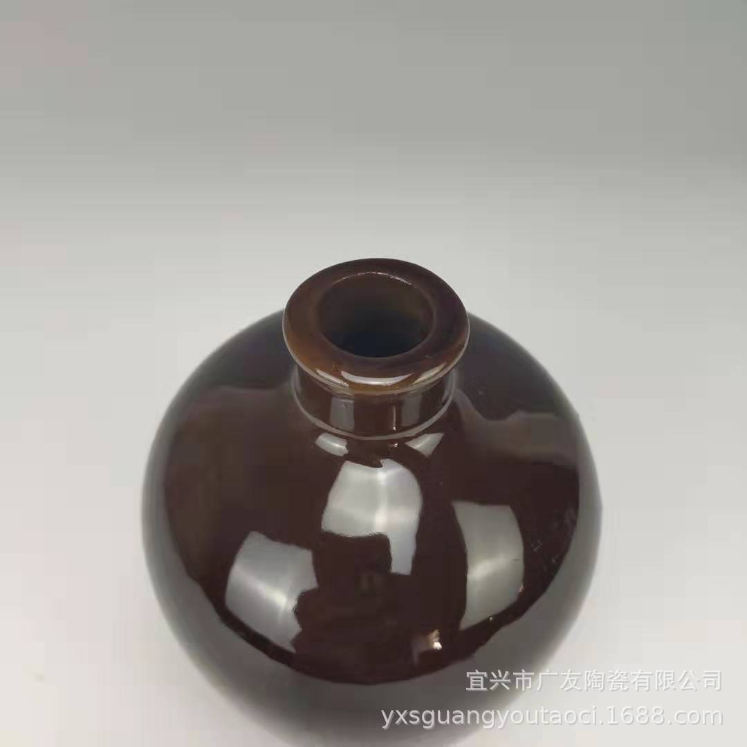 Ceramic Wine Bottle 0.5kg Pack, Light Bottle, Antique Wine Bottle, White Wine Bottle, Yellow Wine Jar, Creative Wine Bottle 500ml