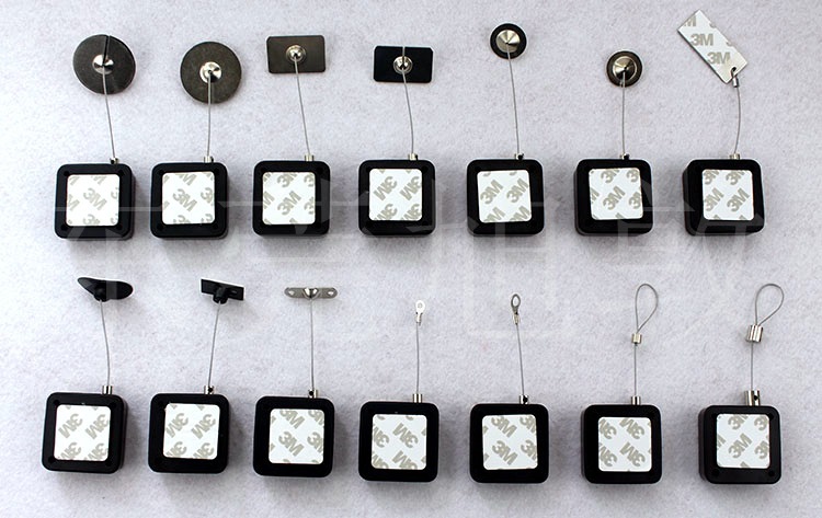 New recommend Xudun square automatic retractable cable box easy to pull steel wire Winder coil box anti-theft buckle