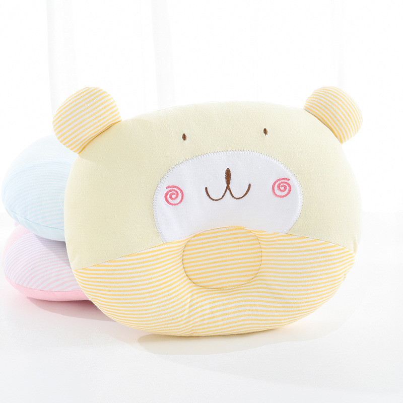 Double 11 activity price! Foreign trade Europe and the United States baby pillow newborn pillow cartoon embroidery baby pillow cross-border supply