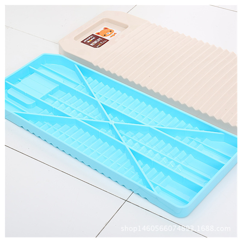 Factory direct thick plastic washboard non-slip washboard laundry good helper
