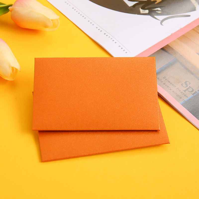 Free design high-grade greeting card envelope invitation Kraft paper invitation document envelope to map sample printing logo