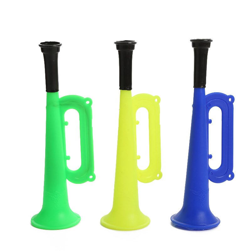 New Night Market Hot Selling Musical Instruments Toys Children's Small Plastic Colorful Horn Fans Cheering Horn