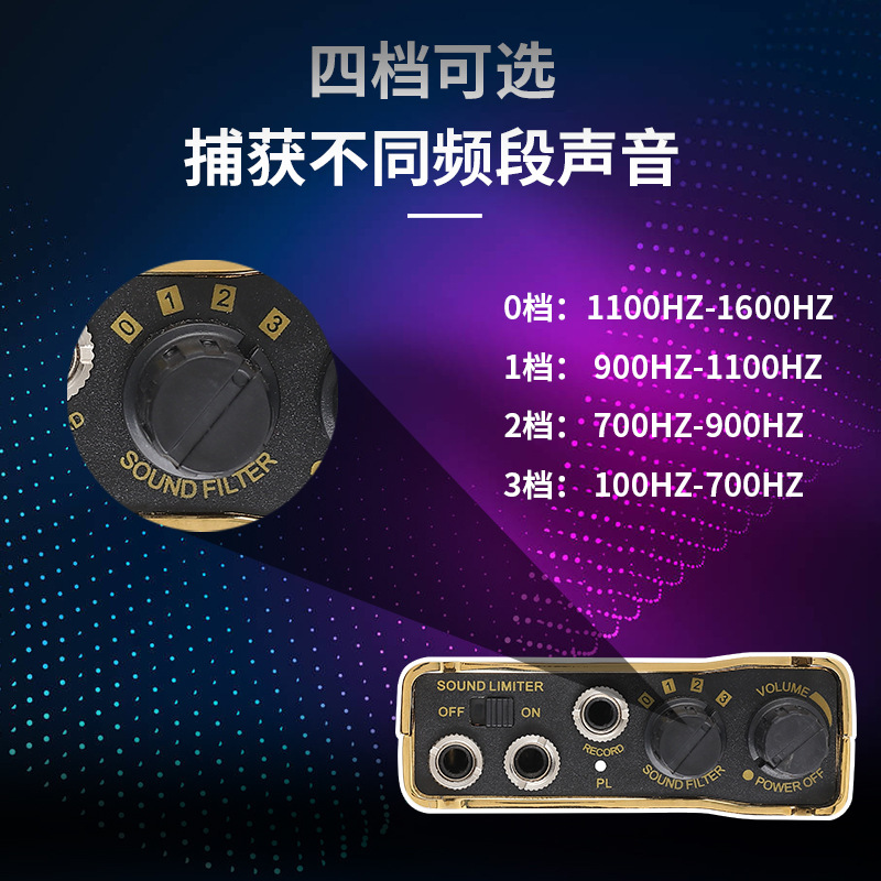 F-999R Pipeline Leak Detector Floor Heating Detector Detection for Water Finding New Household Tap Water Pipeline Leak Detector