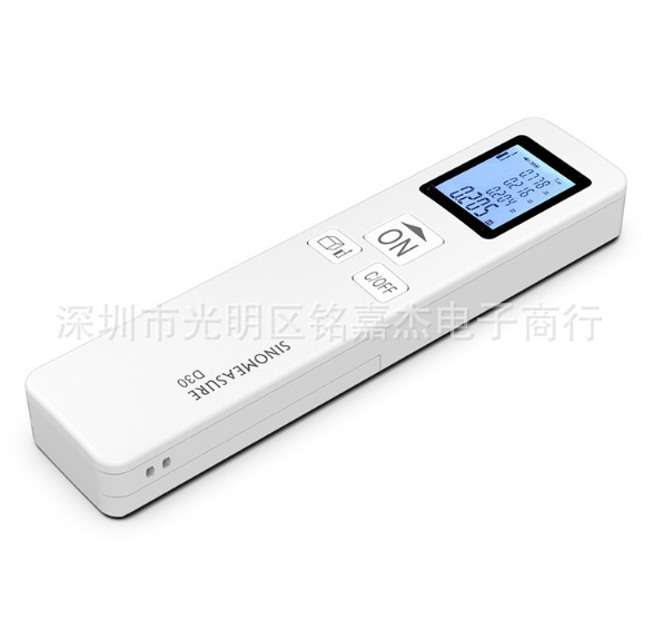 Mini infrared rangefinder measuring instrument high precision handheld laser measuring instrument electronic ruler laser ruler 35 meters