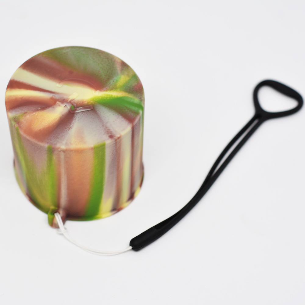 Factory direct silicone lens cover SLR camera lens cover waterproof and dustproof lens cover photography accessories wrist strap