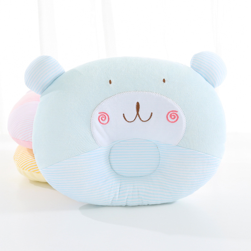 Double 11 activity price! Foreign trade Europe and the United States baby pillow newborn pillow cartoon embroidery baby pillow cross-border supply