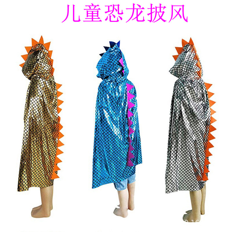 Halloween Kids Costume Cloak cosplay Boys Dinosaur Clothes Costume Girls Animal Cloak Tyrannosaurus Rex