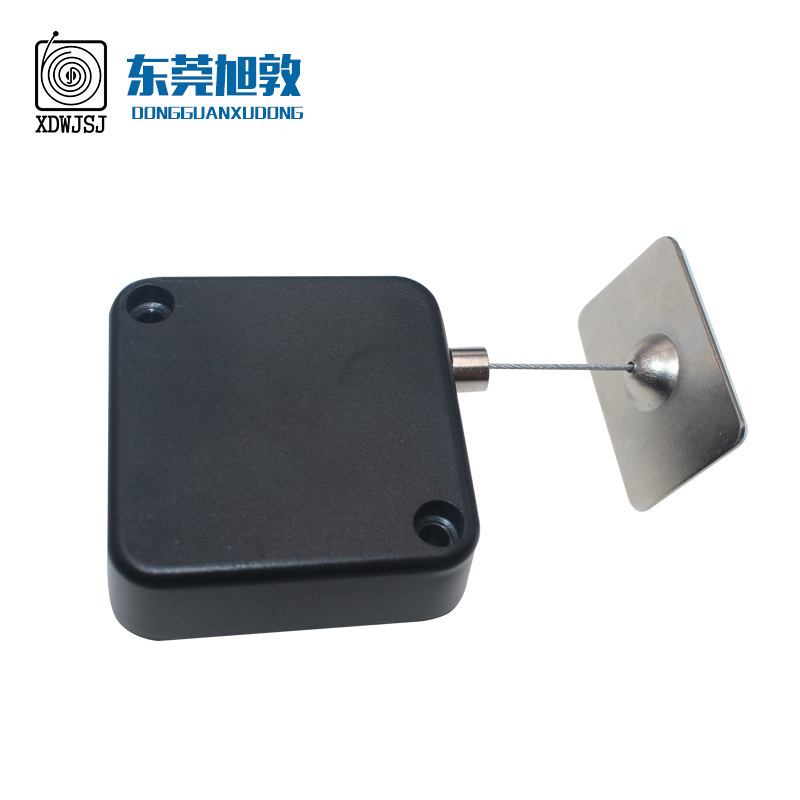New recommend Xudun square automatic retractable cable box easy to pull steel wire Winder coil box anti-theft buckle
