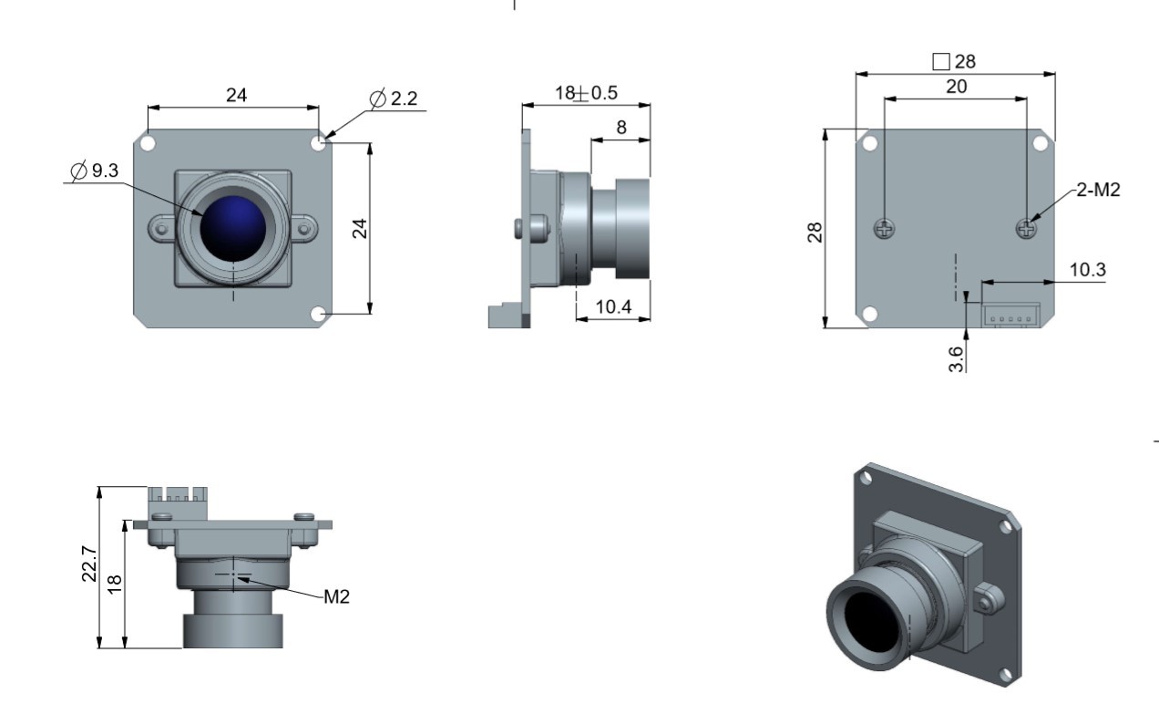 3080k P Face Recognition Face Detection Contrast Automatic Terminal Machine Electronic Wide Dynamic USB Camera