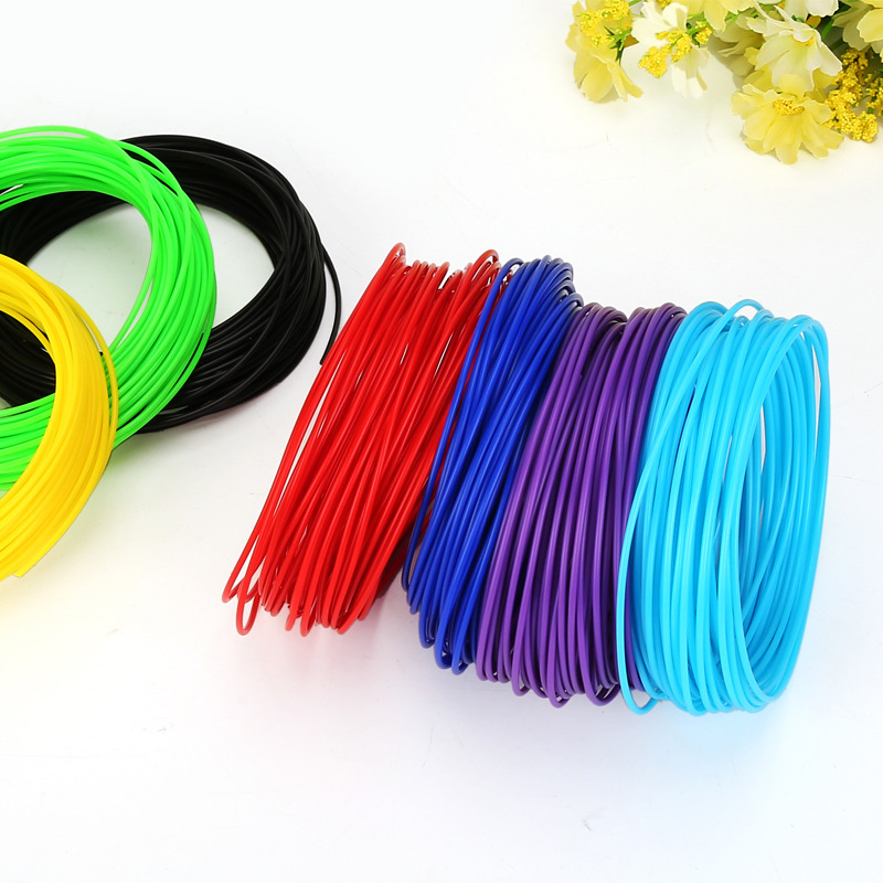 Factory Direct 3D 3D printing pen consumables ABS PLA 10 m vacuum packaging 1.75mm one-piece delivery