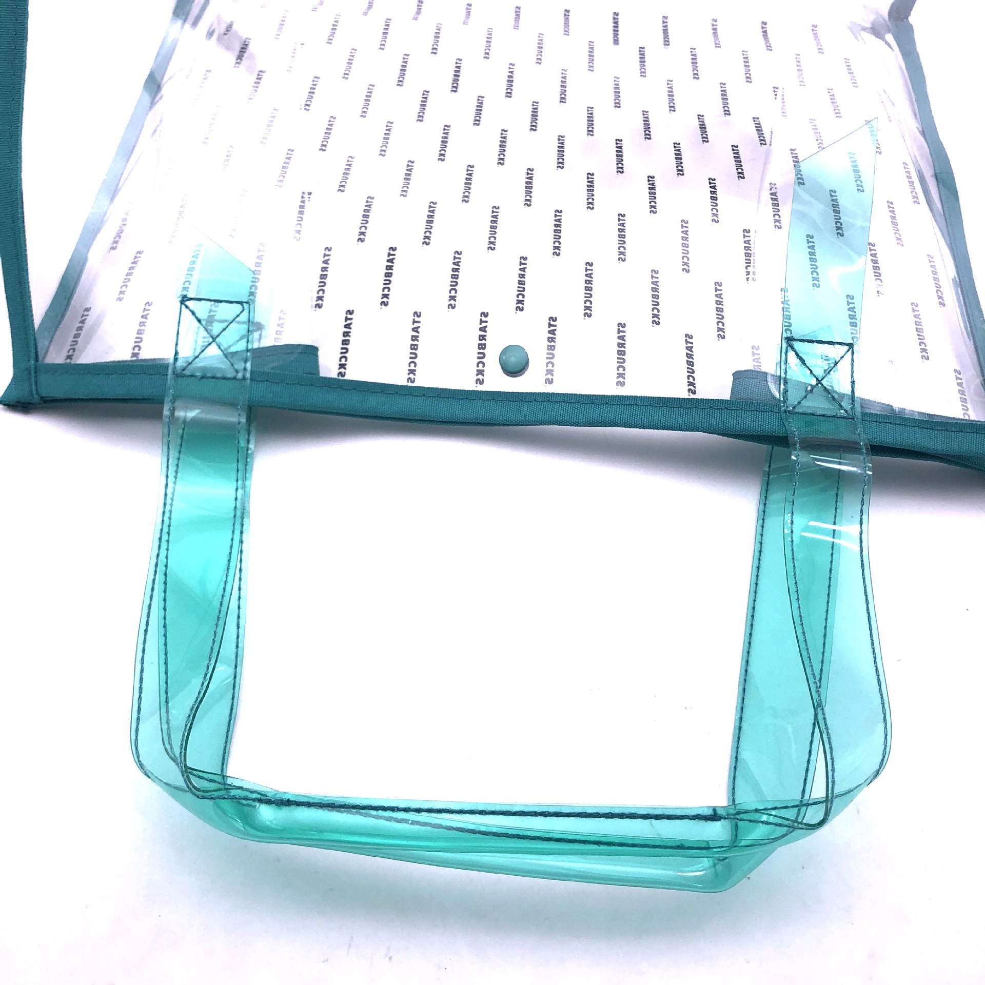 PVC transparent waterproof handbag shopping promotional bag shoulder bag clothing storage bag storage bag