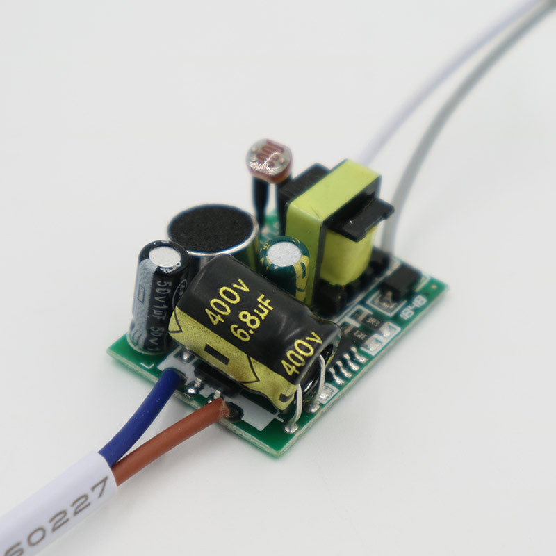 8-24W Sound and Light Control Driver Module/Ceiling Light Sound Control Sound and Light Control Sensor Power Supply with Stable Performance and Dc Intelligence