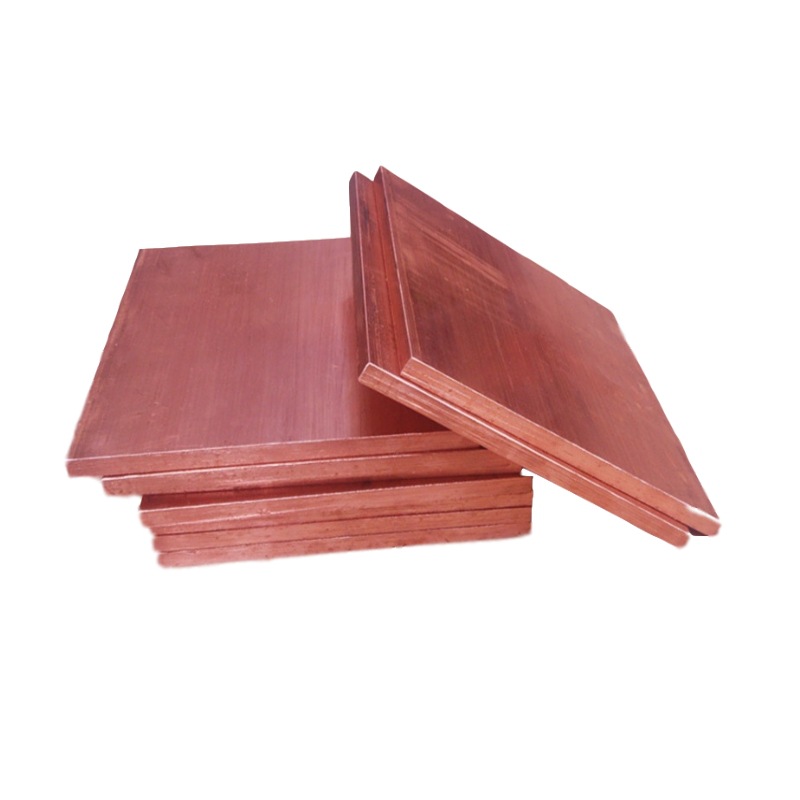 Spot Wholesale Lightning Protection Grounding T2 Copper Bars for Electricians, High Purity T2 Conductive Copper Strips with Complete Specifications