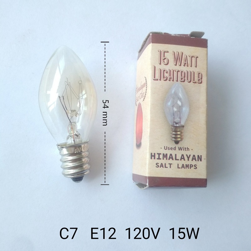 American Standard E 12 110 V120V15W salt lamp bulb miniature small lamp dimming incandescent lamp Amazon cross-border exclusive