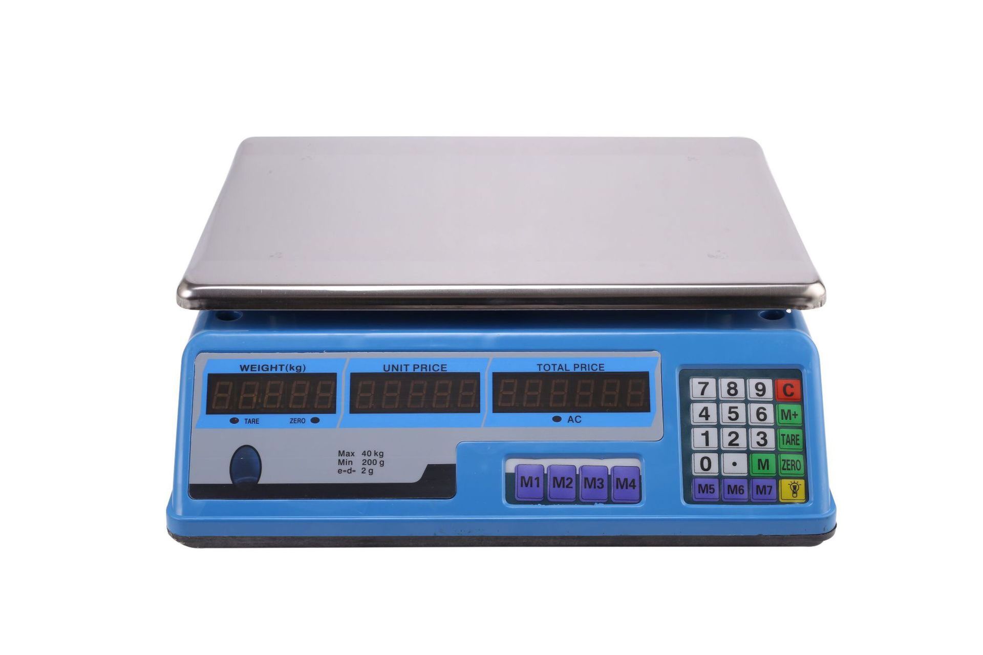 Manufacturer Direct Supply for Foreign Trade Export 30Kg/40Kg Pricing Scale Electronic Platform Scale English Kitchen Scale Electronic Scale Digital