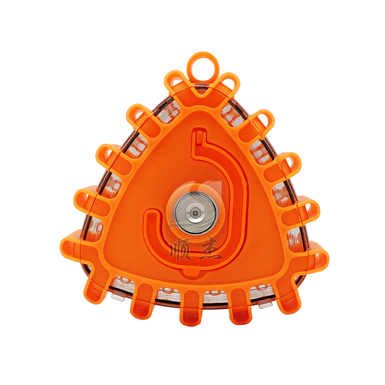 Amazon new vehicle burst light triangle led traffic warning light rotating road safety light