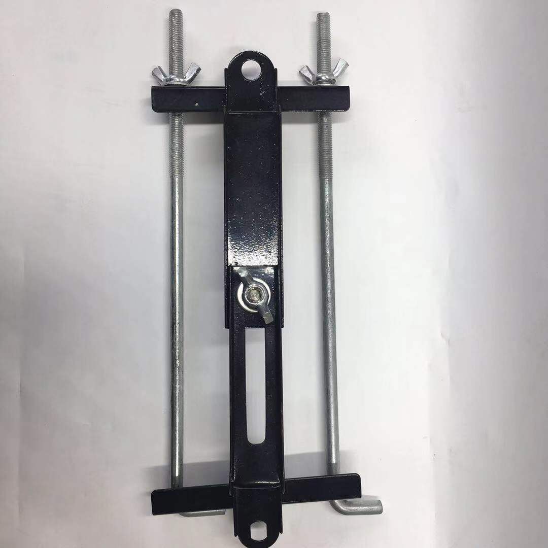 Car battery bracket adjustable fixing frame battery iron bracket