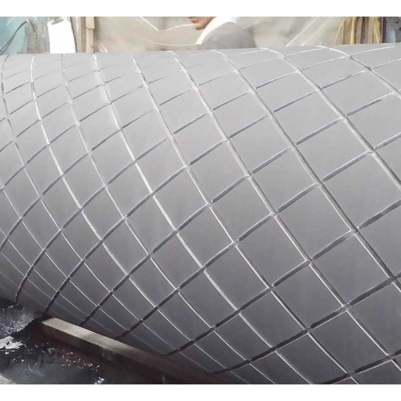 Professional Production Rubber Roller Barrel Power Roller Barrel Large Diameter Roller Chrome Roller Mesh Grain Roller