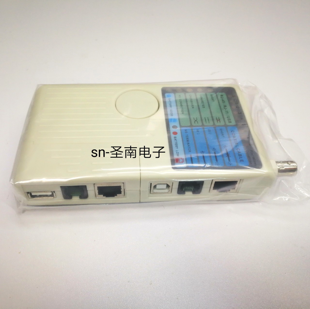 2024 New Multifunctional Tester RJ45 Network RJ11 Phone USB BNC 4-in-1 4-in-1 Tester