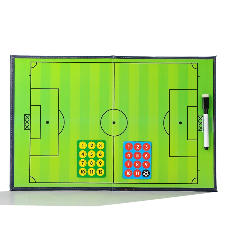 Foldable 80% off Football Basketball Tactical Board Coach Teaching Board Magnetic Pen Game Training Tactical Command Board