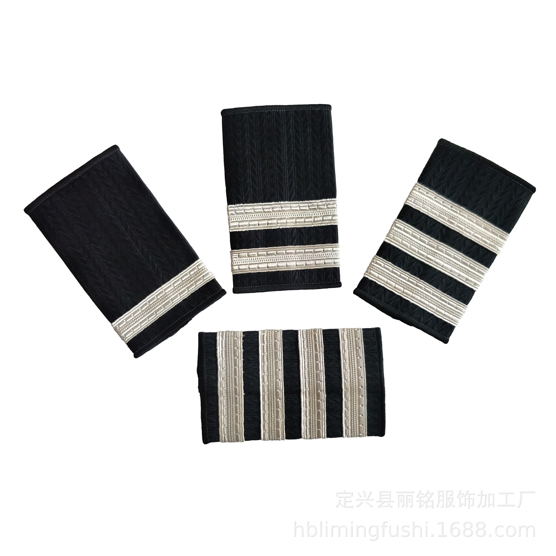 India Silk Air Pilot Performance Pilot Uniform Ordinary Weaving Mark Captain Pilot's epaulettes