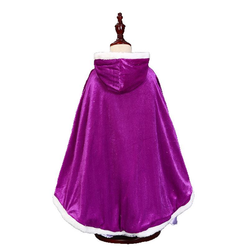Frozen Cape Princess Cape Girls cute shawl children winter clothes children's clothing