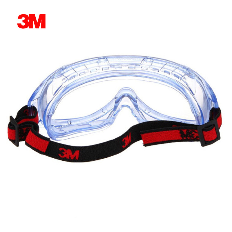 3m Genuine 1623Af Goggles Fully Surrounded by Transparent Anti-Fog Impact Glasses Safety Dustproof Wholesale