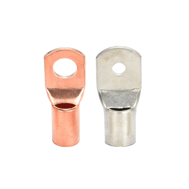 SC peep copper nose peep terminal SC cold press terminal peep copper terminal short copper nose copper wire ear